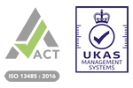 ACT ISO 13485:2016 - UKAS Management Systems